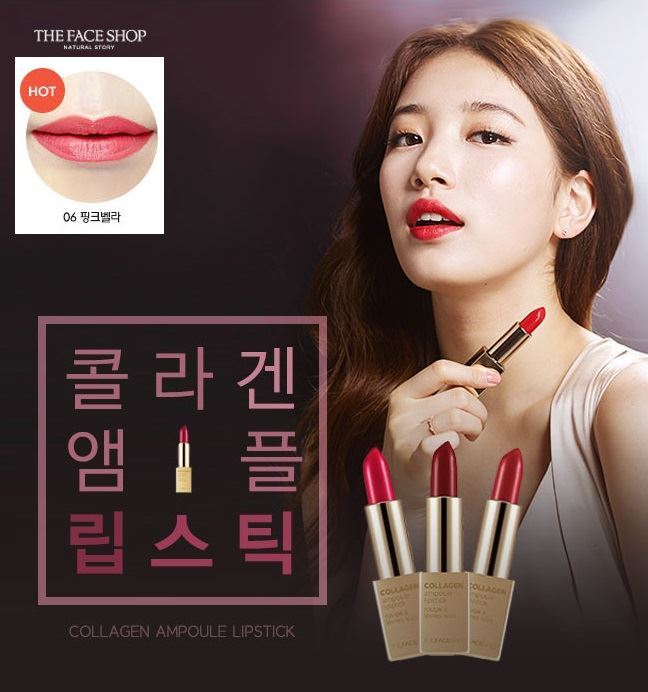 Son Collagen Ampoule Lipstick The Face Shop - Son Collagen Ampoule Lipstick The Face Shop